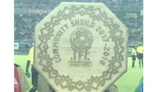 Neno Shield liliandikwa kimakosa na kusomeka ''Sheild''