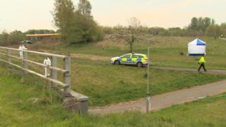 Police at scene