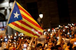 Barcelona gösteriler
