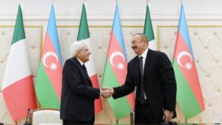 İlham Əliyev, İlham Əliyev, prezidentlər, TAP qaz boru kəməri, TAP, İtaliya, Azərbaycan