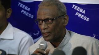 Mohamed Youssef Ahmed al-Mustaf, l'un des leaders de l'Association soudanaise des professionnels, le syndicat à la pointe des manifestations antigouvernementales.