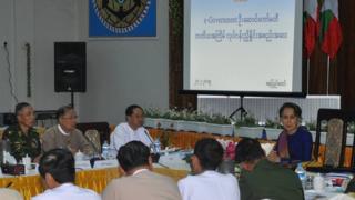 ပြီးခဲ့တဲ့ ဖေဖော်ဝါရီ ၂၇ ရက်က နေပြည်တော်မှာ ပြုလုပ်တဲ့ e Government အစည်းအဝေးတစ်ခု