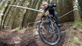 Mountain bikers
