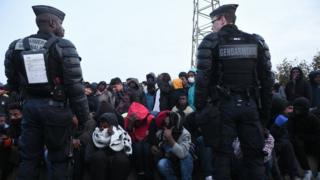 'Yan cirani a sansanin Calais