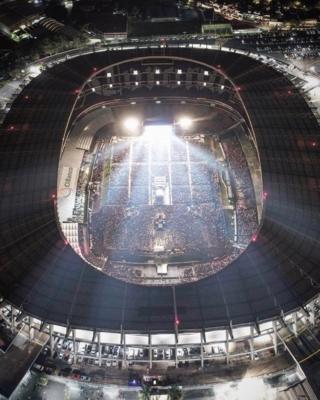 El Estadio Azteca en un concierto Foto: Santiago Arau