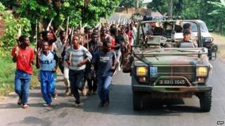 Imodoka y'abasirikare b'abafaransa
