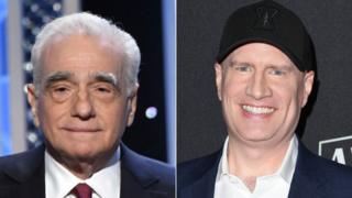 Martin Scorsese and Kevin Feige