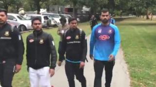 बांग्लादेशी टीम के खिलाड़ी