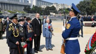 İlham Əliyev, həbçilər və müharibə veteranları