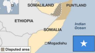 Ramani ya Somalia