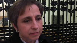 Carmen Aristegui, periodista mexicana