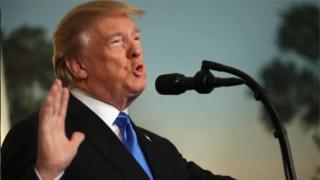 Prezida wa Amerika Donald Trump
