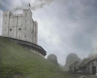 Duffield Castle artists impression