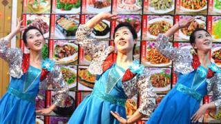 Um dos restaurantes da rede da Coreia do Norte