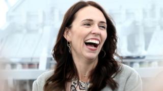 Prime Minister Jacinda Ardern visits Tiwai Point Aluminium Smelter on December 06, 2018