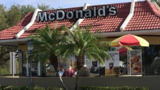 Ресторан McDonald's во Флориде