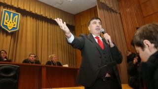 Саакашвили в суде