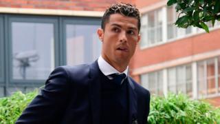 Dan wasan Real Madrid Cristiano Ronaldo