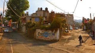 Calles sin asfaltar en Milpa Alta.