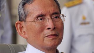 Bhumibol Adulyadej, kwenye picha iliyopigwa 2010