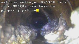 The fat that built up in the sewers around Saffron Cottage