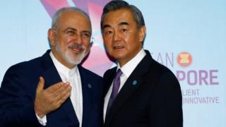وانگ یی و محمد جواد ظریف
