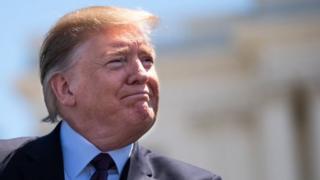 Donald Trump yashize umukono kuri iryo tegeko-teka ku munsi w'ejo ku wa gatatu