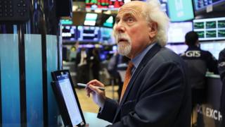 a NYSE trader