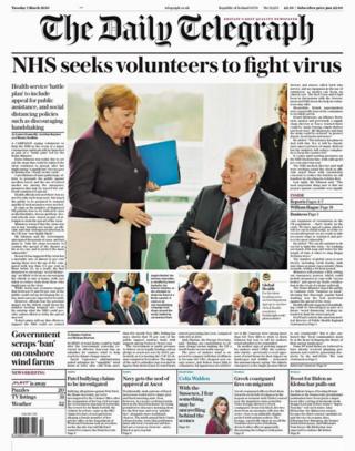 Daily Telegraph 3 March 2020