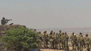 جنود اسرائيلون في الجولان المحتل