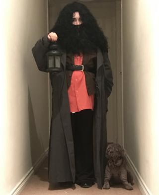 Ethan from Belfast as Hagrid