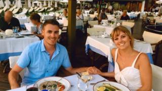 Stuart Moorat and Georgina le Provost