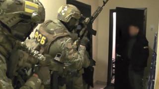 Abajejwe umutekano ba FSB mu gikorwa co gufata abajejwe iterabwoba i Moscow, itariki 13/12/2018
