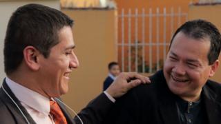 Wilson (izq.) y Luis