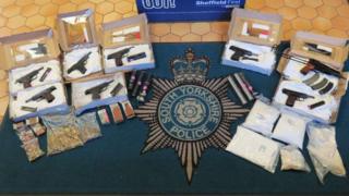 Weapons found