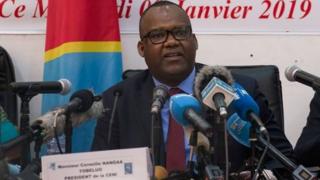 Rais wa tume huru ya uchaguzi nchini DR Congo (CENI) Corneille Nangaa Yobeluo