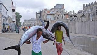 Somalia fishermen