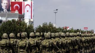 Kuzey Kıbrıs'taki Türk askerler