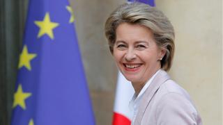 File pic of Ursula von der Leyen