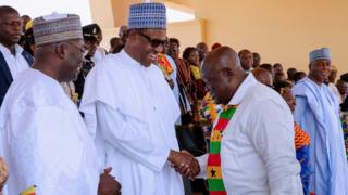 Buhari na Nana Akufo Addo