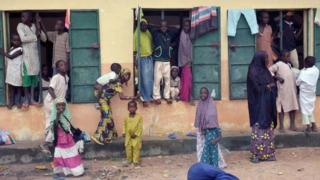 Wata makarantar boko da ta zama sansanin 'yan gudun hijirar Boko Haram