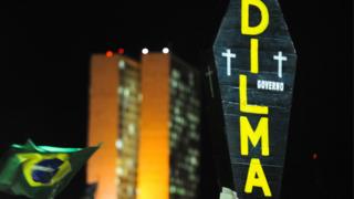 Manifestação diante do Congresso Nacional em Brasília, no dia 29 de agosto de 2016