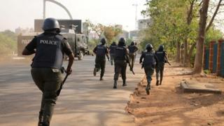 Nigeria Police dey chase pipo wey dey riot