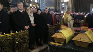 Панахида за Олександром Олесем