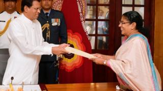 இலங்கை வரலாற்றில் முதல் பெண் நீதி அமைச்சர்