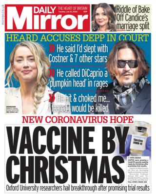 Mirror 21 July 2020