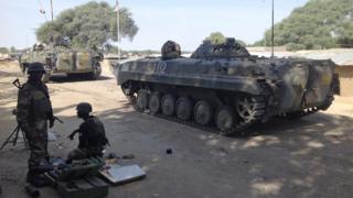Cameroon soldiers