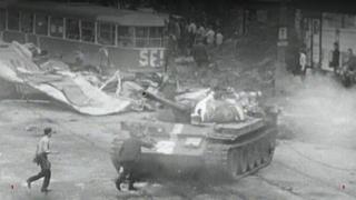 Tank in Prague