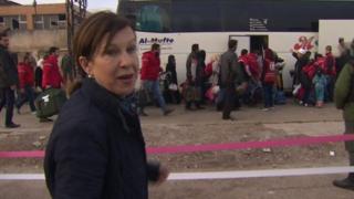 Wananchi wa Syria wakihama makazi yao kutokana na vita