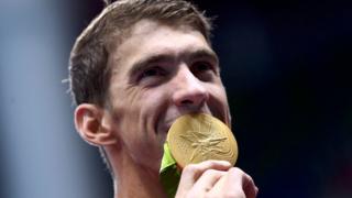 Michael Phelps.